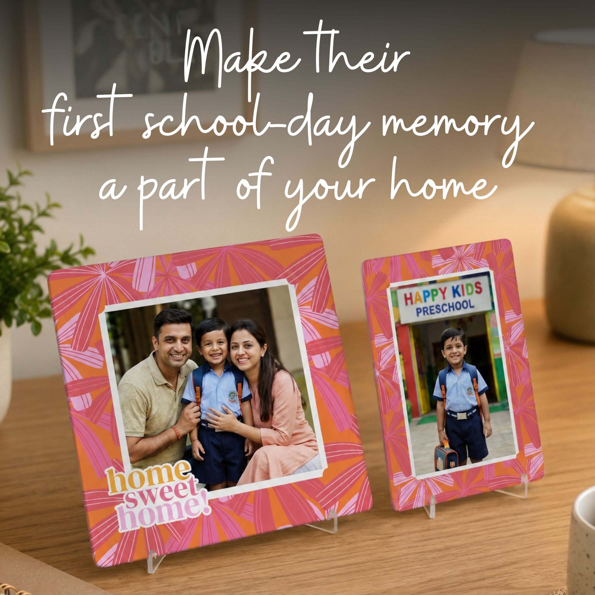 Print their first school-day memory